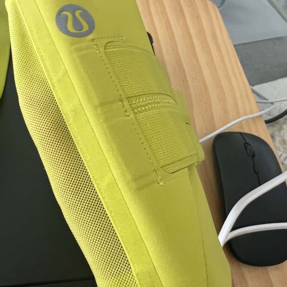 Neon Lululemon Yellow Wearable Armband - Picture 12 of 14
